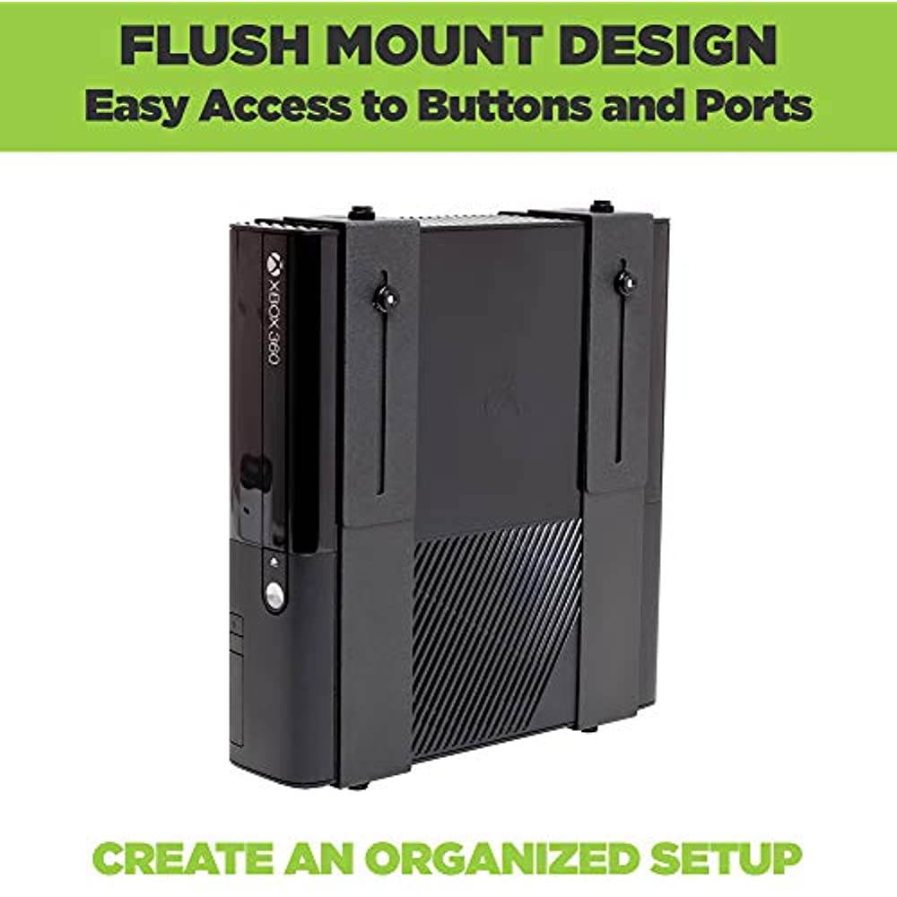 HIDEit Uni-MW Mount &mdash; Patented Adjustable Medium-Wide A/V Equipment Mount. Made in the USA