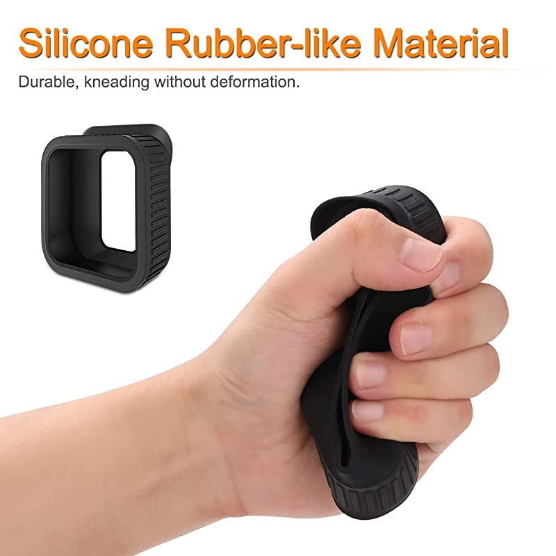 Silicone Skin for Blink XT2/XT Camera - [3 Pack] Premium Silicone UV Weather Resistant Protective and Camouflaged Case Cover for Blink XT2 & XT Home Security Indoor Outdoor Camera - Black