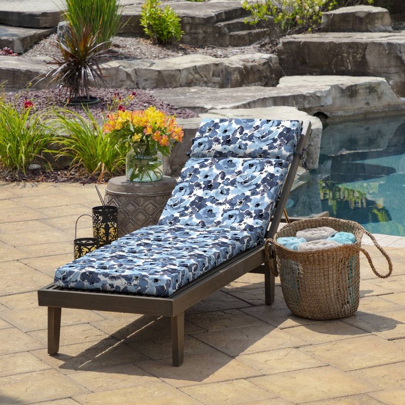 Garden Delight Cartridge Chaise Cushion - Arden Selections