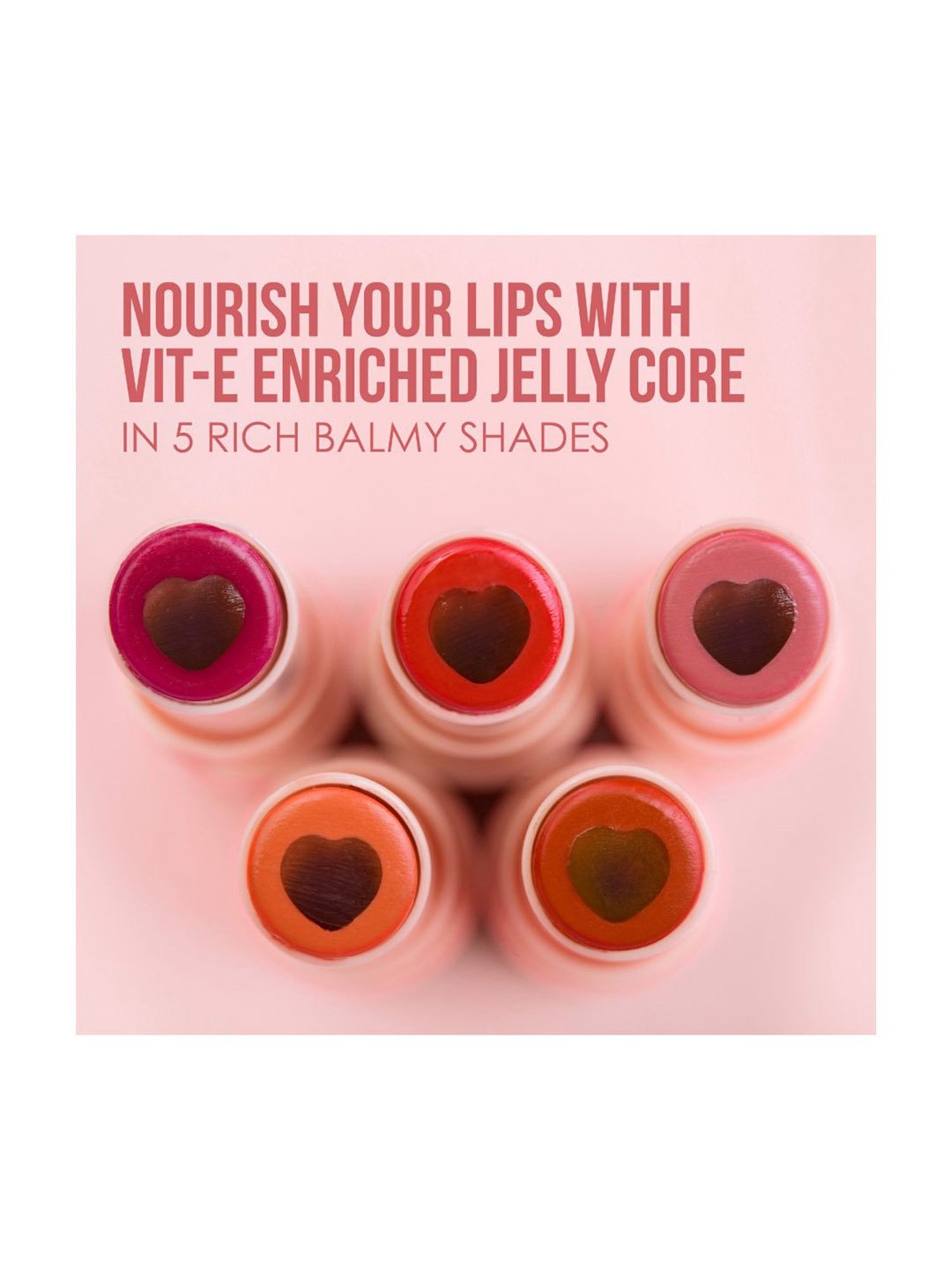 Blue Heaven Jelly & Butter Hydrating Lip Balm Dusty Rose - 3 gm