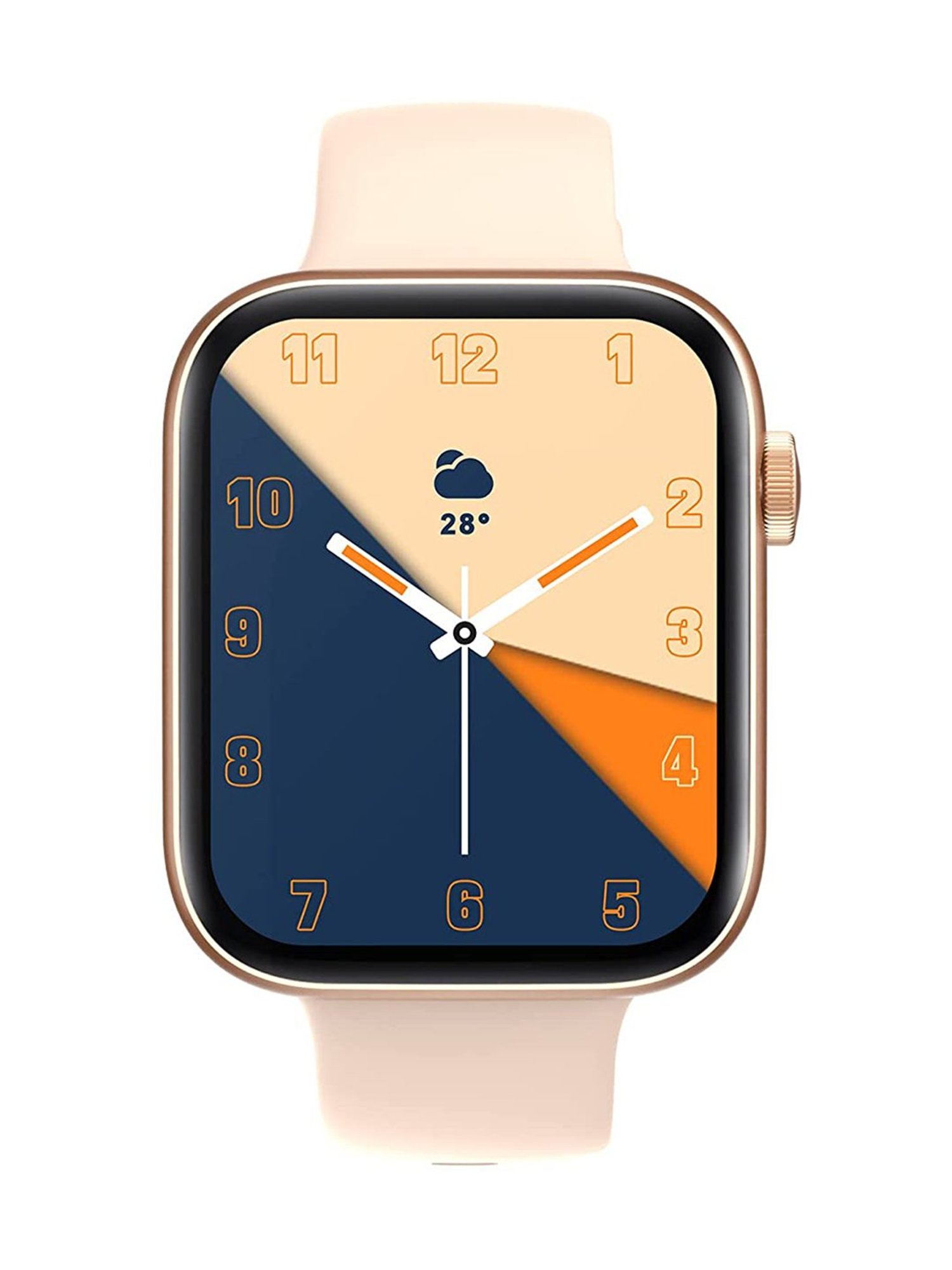 Minix Newly launched Largest screensize Denver Smartwatch with 2.01 inch HD Display (Rose Gold)