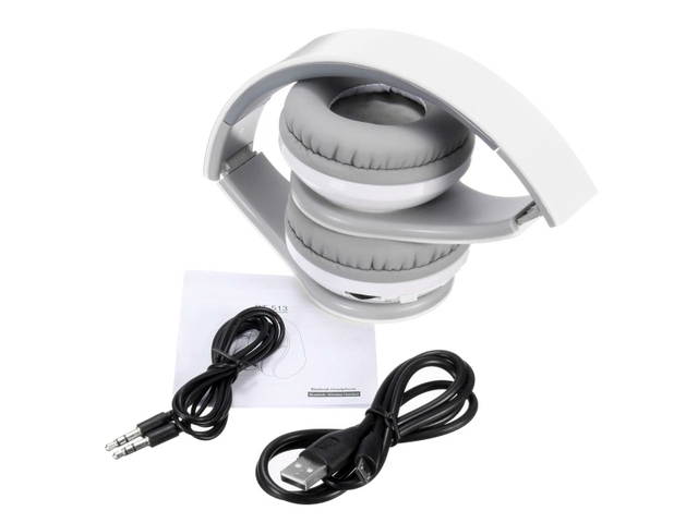 Foldable Wireless Bluetooth V4.0 Stereo Headphone Headset 3.5mm Audio USB + Mic For iPhone iPad Macbook Tablets Samsung HTC LG PC Computer