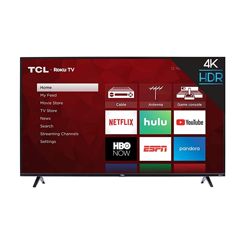 50S425 50 Inch 4K Smart LED Roku TV (2019)