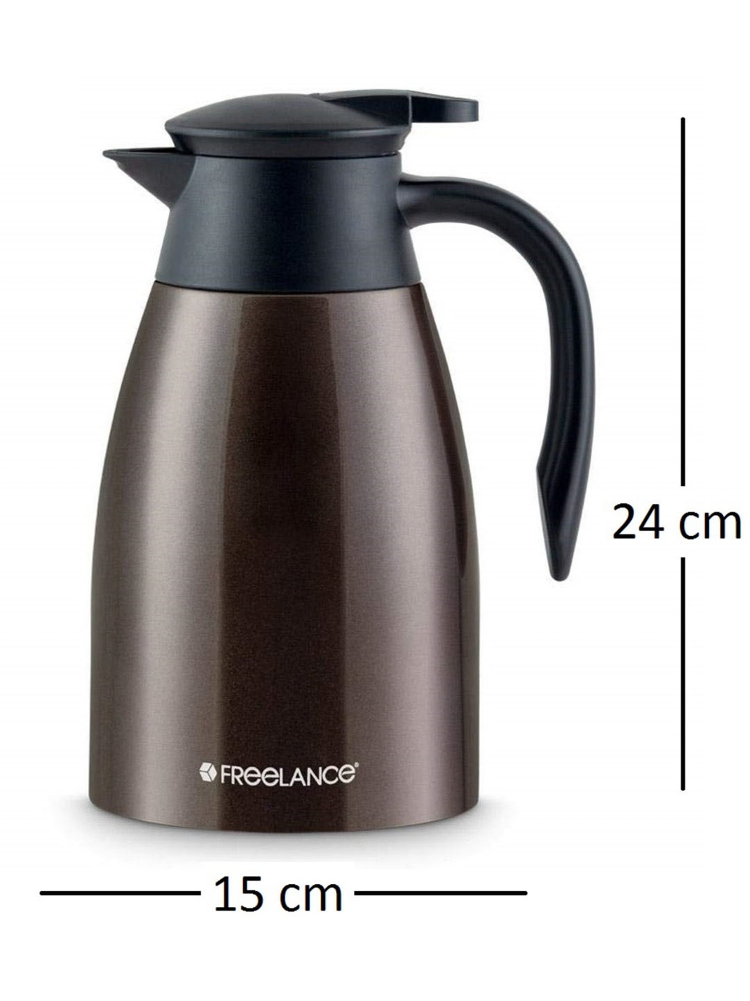 Milton Silver Stainless Steel Thermal Flask (1000 ml) - Set of 1