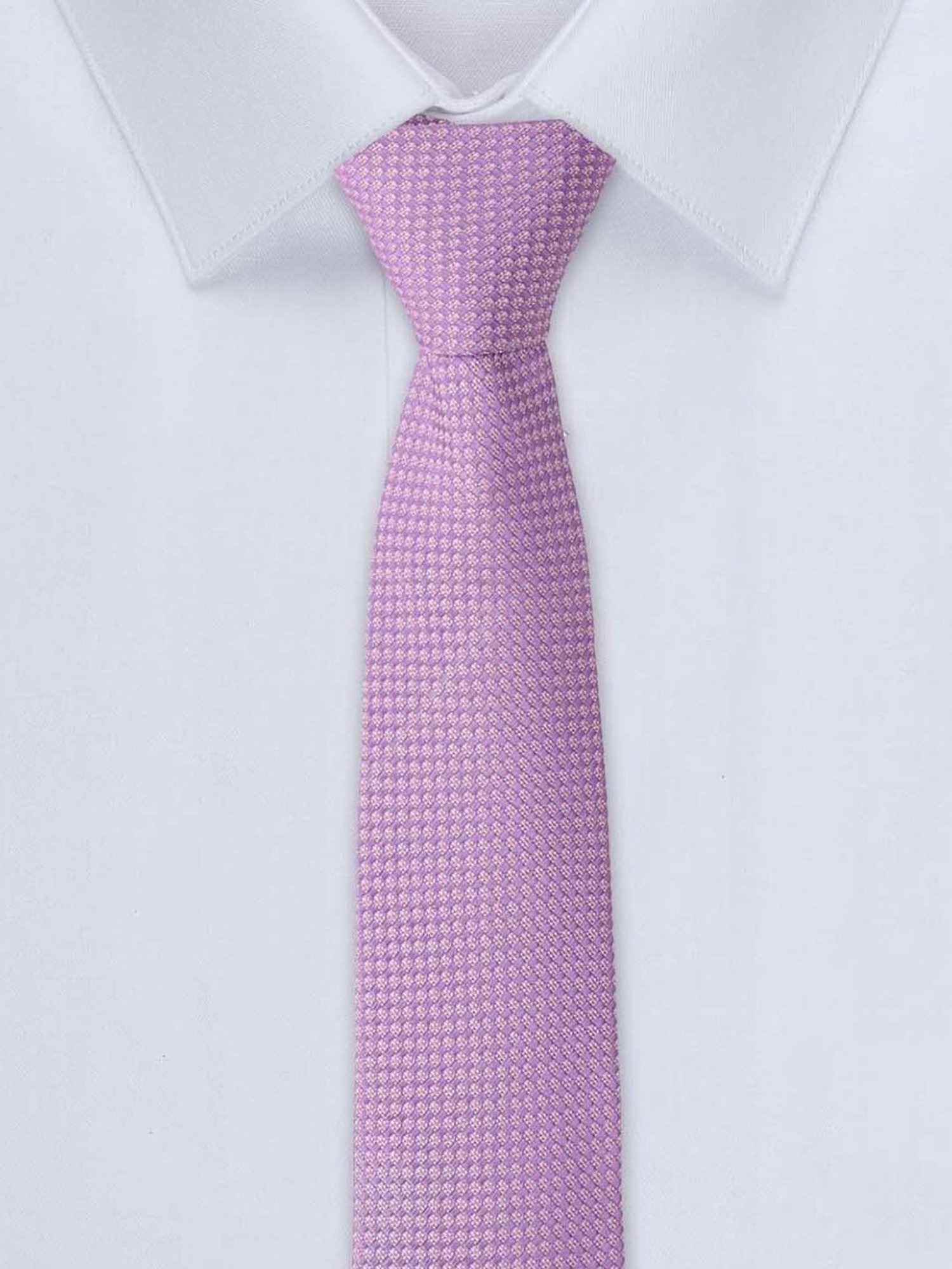 Van Heusen Purple Printed Tie