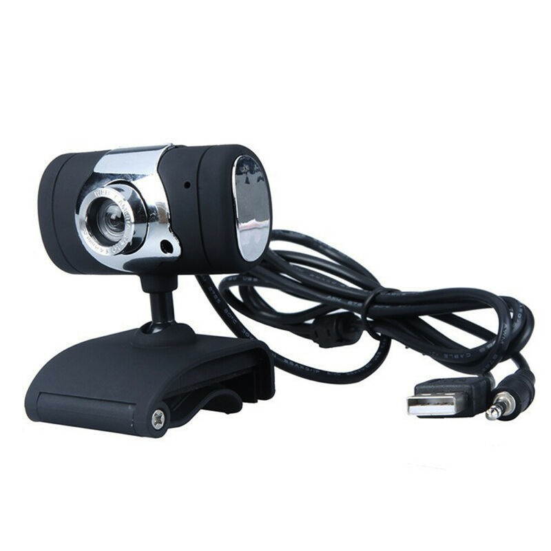 HD Webcam Camera USB Web Cam w/ Microphone For Computer PC Laptop Desktop 480P