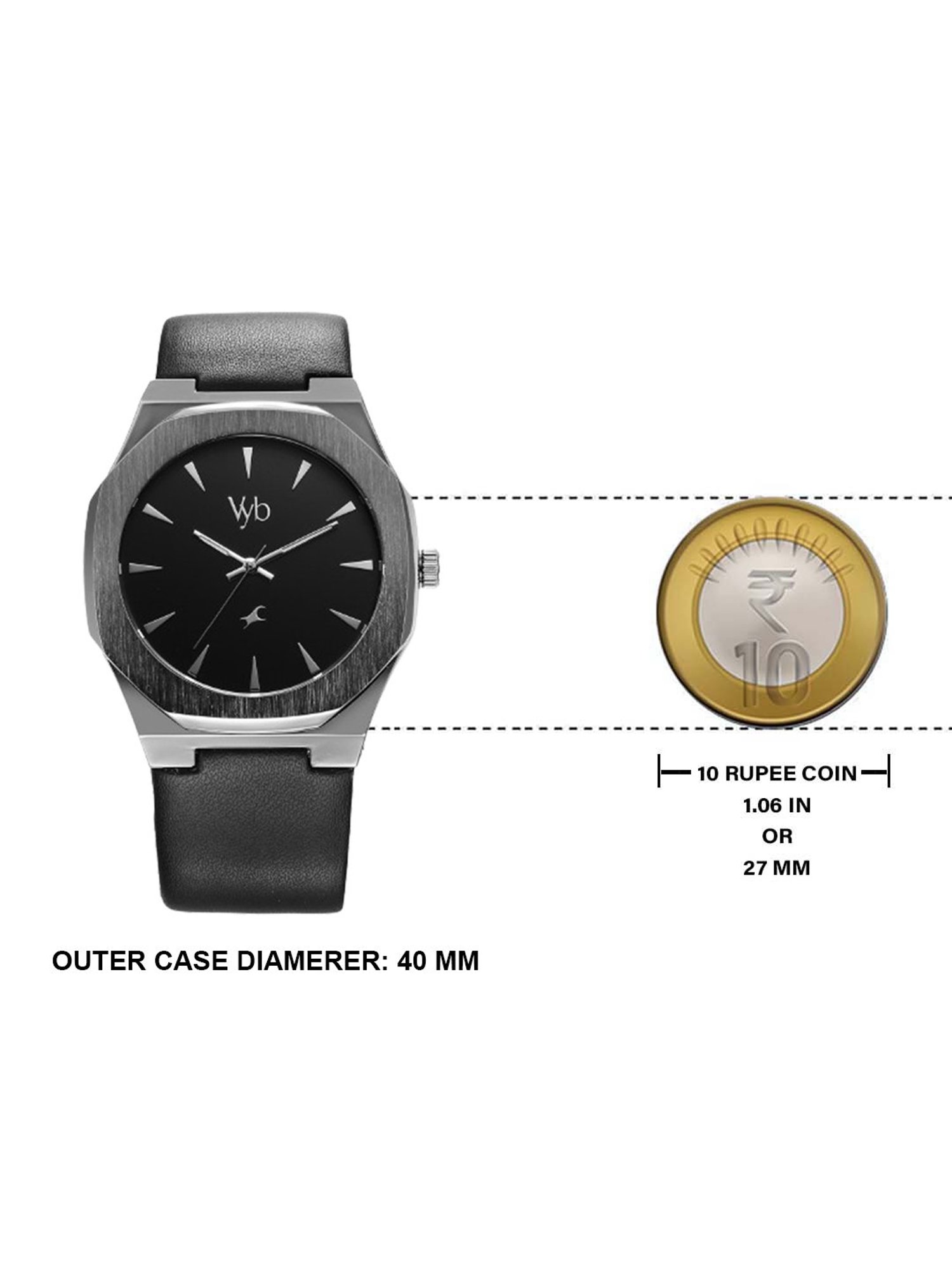 Fastrack Vyb 3.0 FV30013QL01W Analog Watch for Men