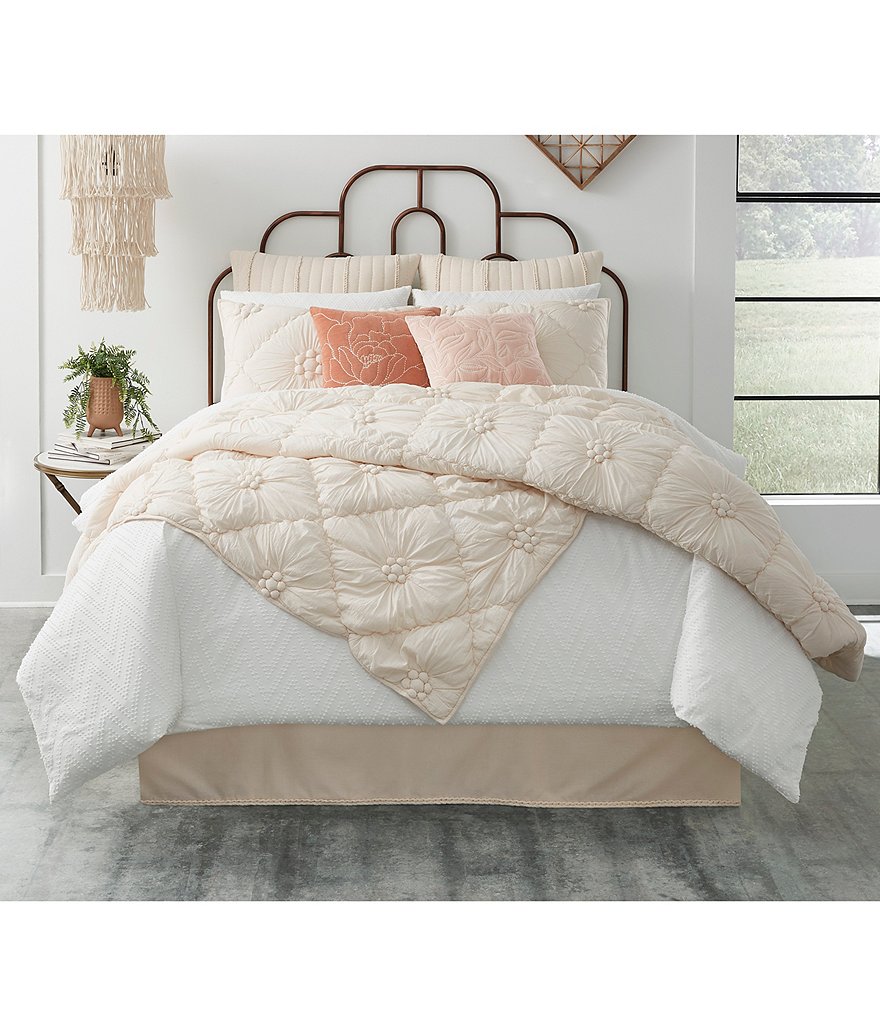 Studio D Juliette Ruched Floral Quilt Mini Set