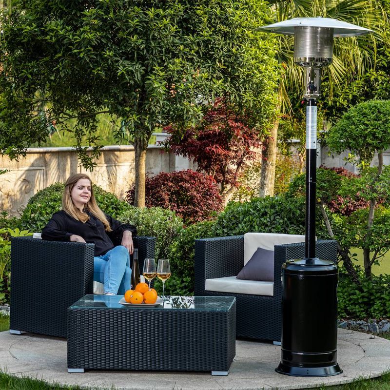 Portable Hammered Finish Patio Heater - Golden Bronze - AZ Patio Heaters
