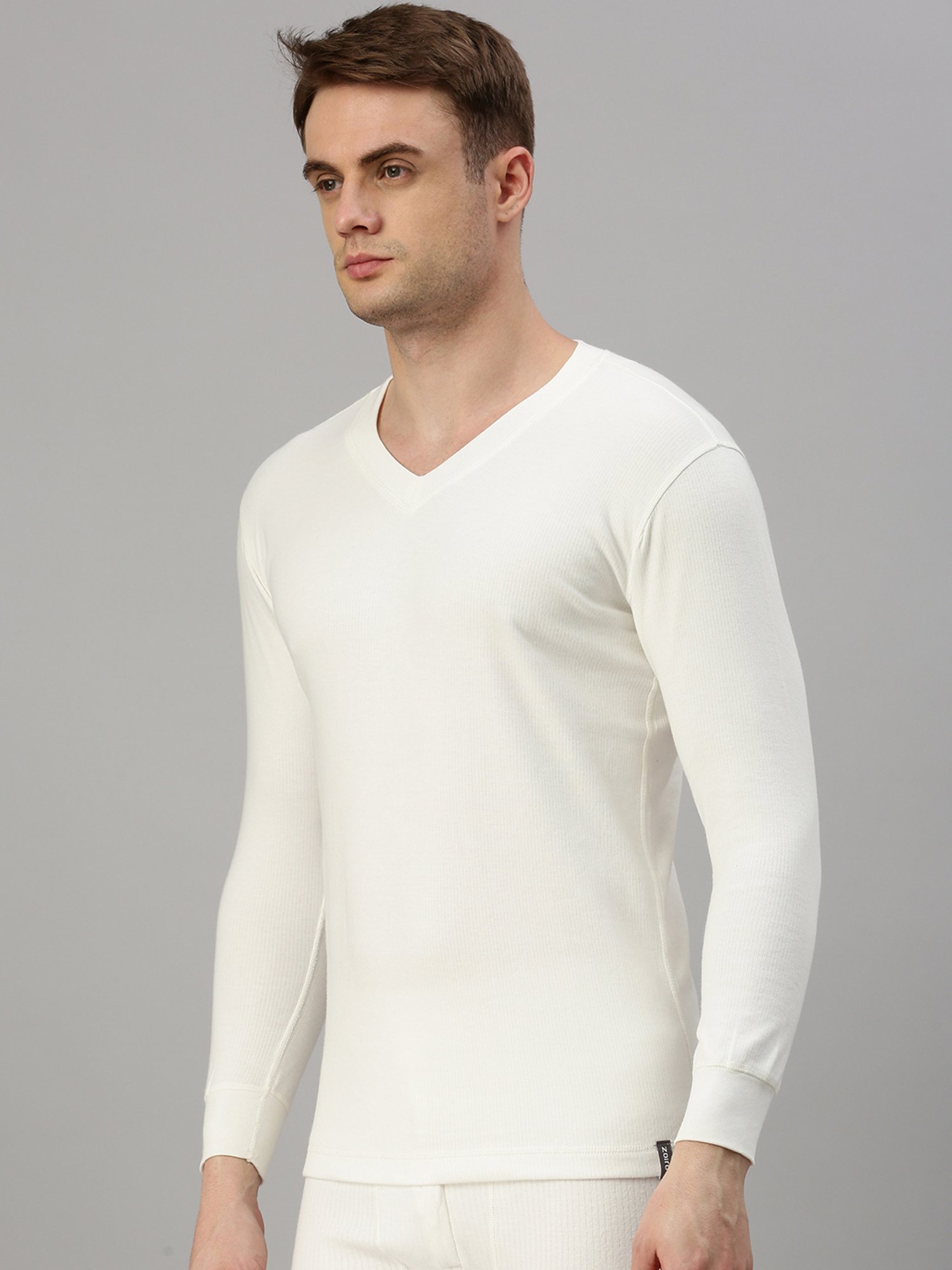 Zoiro Ivory White Thermal Top