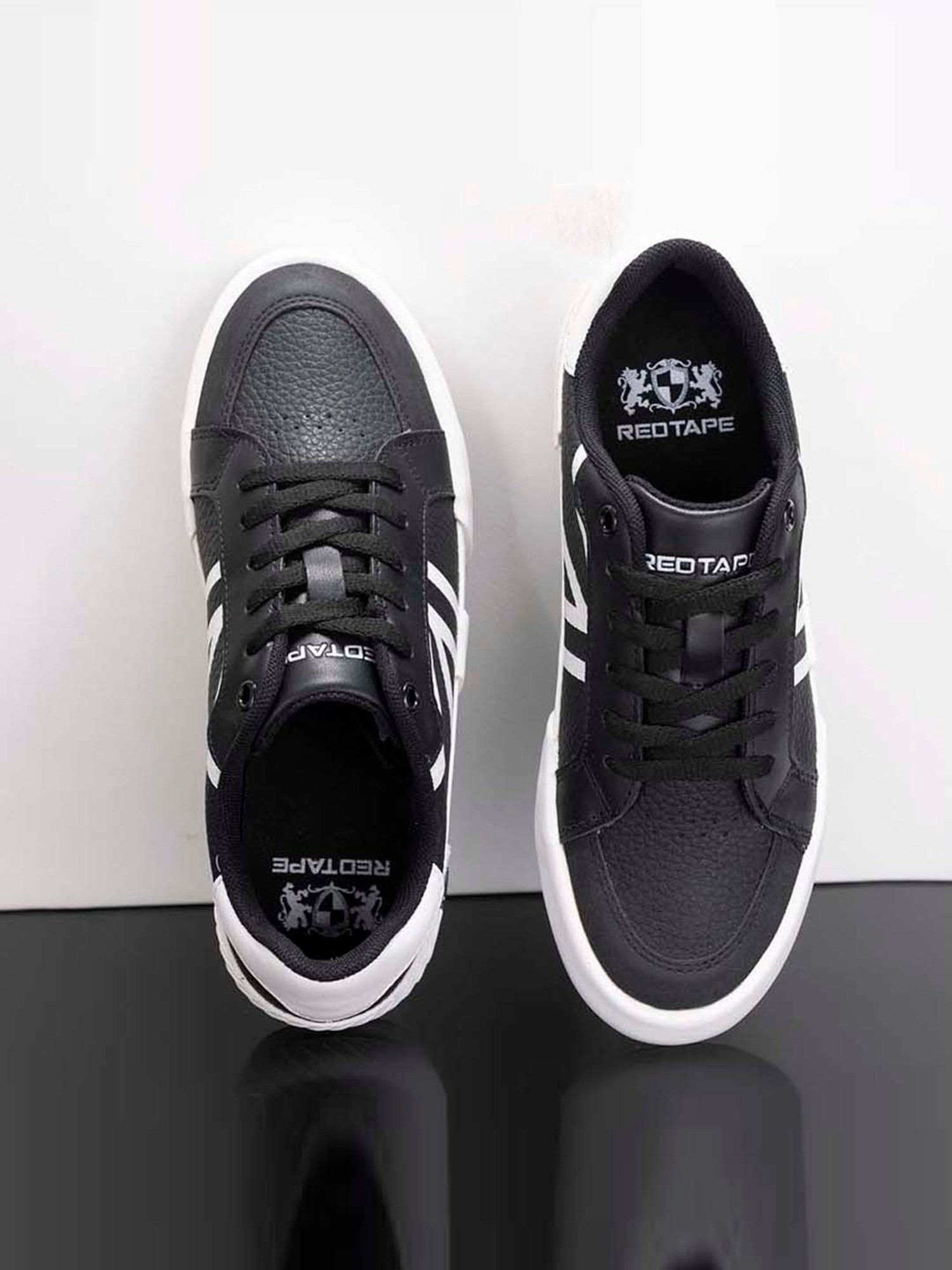 Red Tape Women's Black Sneakers