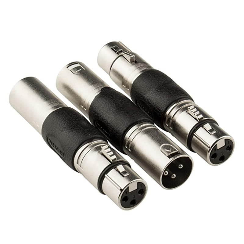 XLR to 1/4,  TRS 6.35mm 1/4" to XLR Cable, Stereo Connector for Professional Microphones XLR Adapter, Music Workbench Jumpers and Audio Devices (2pack)