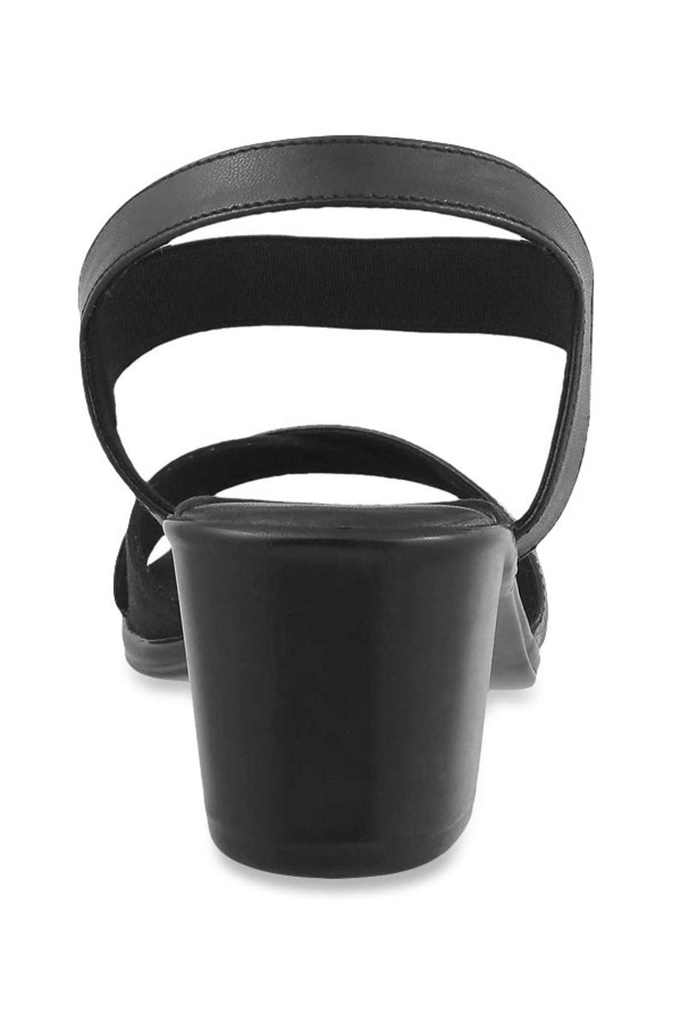 Metro Women's Black Sling Back Sandals