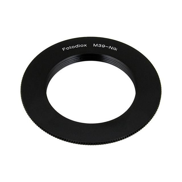Fotodiox Lens Mount Adapter for M39/L39 Screw Mount Lens to Nikon F SLR Camera