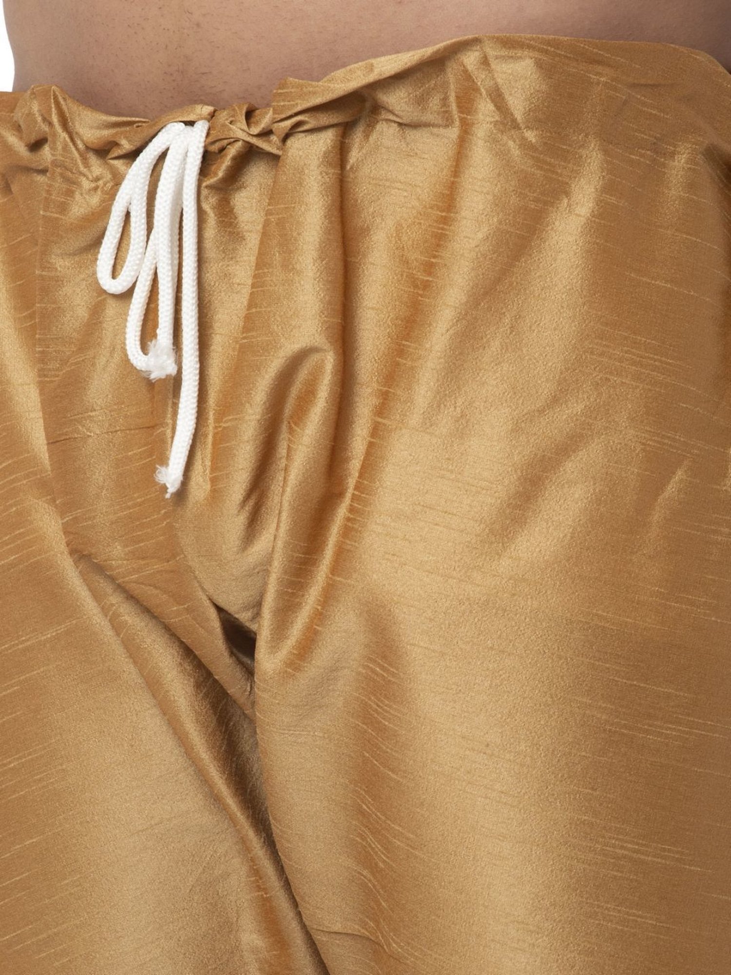 Benstoke Copper & Yellow Regular Fit Paisley Kurta Set With Jacket