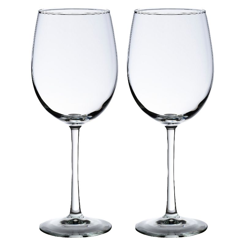 19oz 2ct Wine Glasses