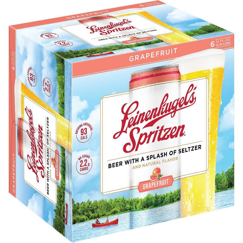 Leinenkugel's Grapefruit Spritzen - 6pk/12 fl oz Slim Cans
