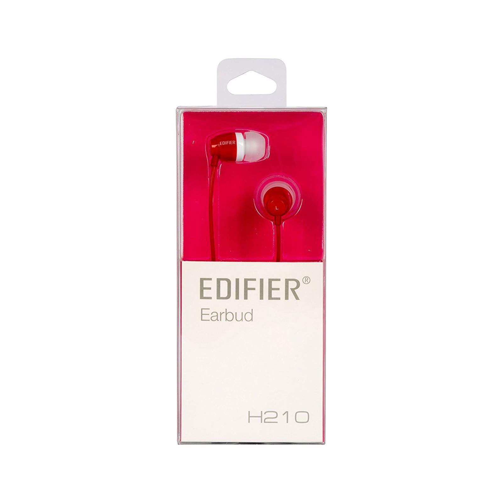 Edifier H210 Headphones - Hi-Fi In-Ear Canal Noise-Isolating Stereo Earphones - Black, White, Blue and Red