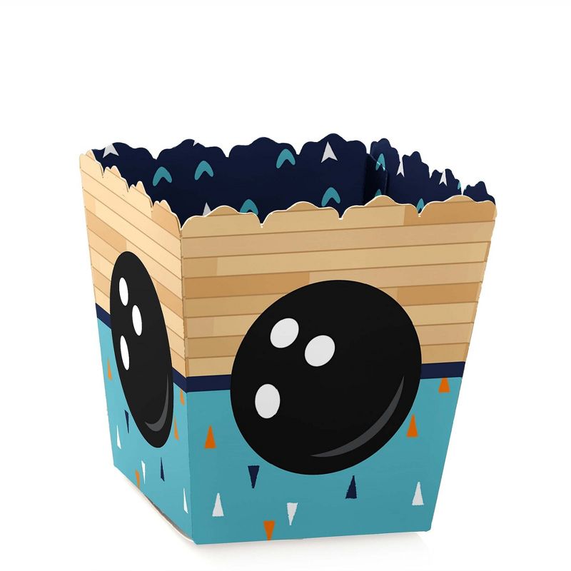 Big Dot of Happiness Pizza Party Time - Square Favor Gift Boxes - Baby Shower or Birthday Party Bow Boxes - Set of 12