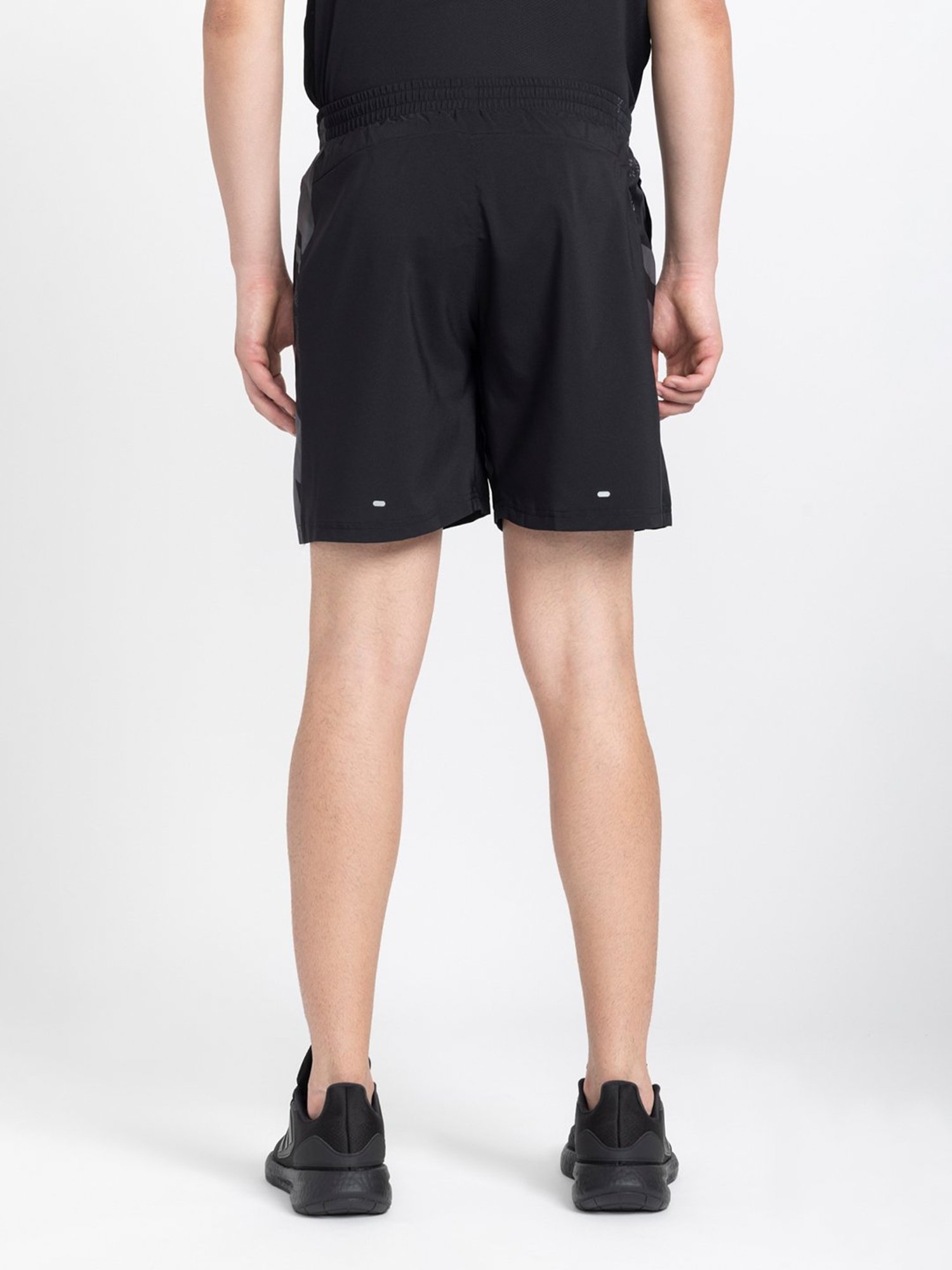 adidas Black Regular Fit Sports Shorts