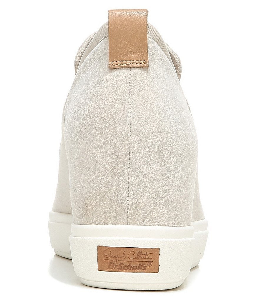 Original Collection by Dr. Scholl's Scarlette Hidden Wedge Suede Slip-On Sneakers