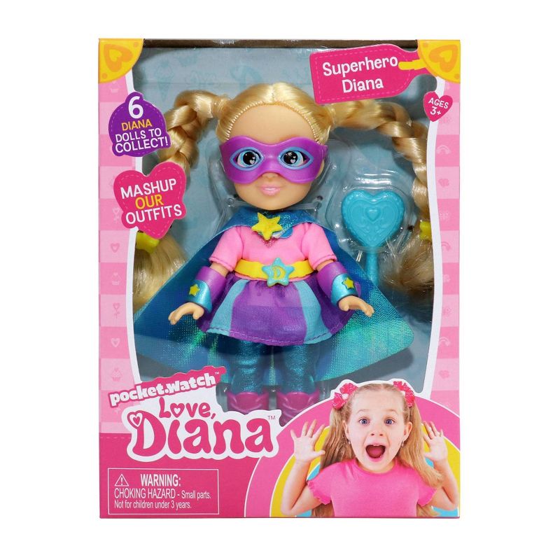Love, Diana 6'' Superhero Diana Mashup Doll
