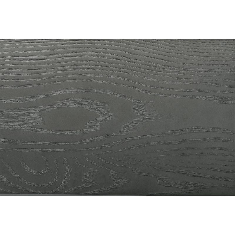 Queen Ashton Wood and Metal Bed Frame Gray - Finch