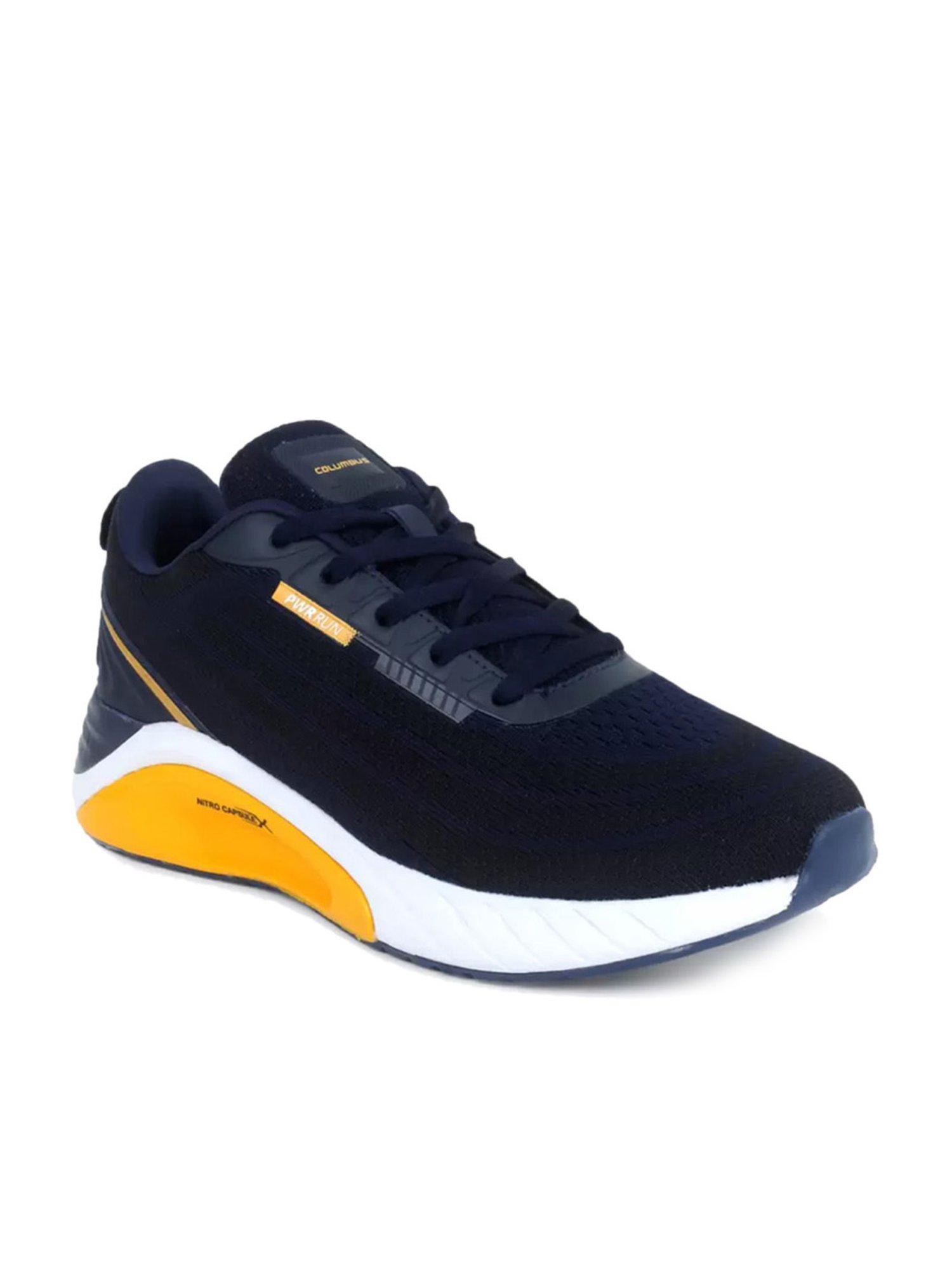 Columbus Men's Navy Running Shoes