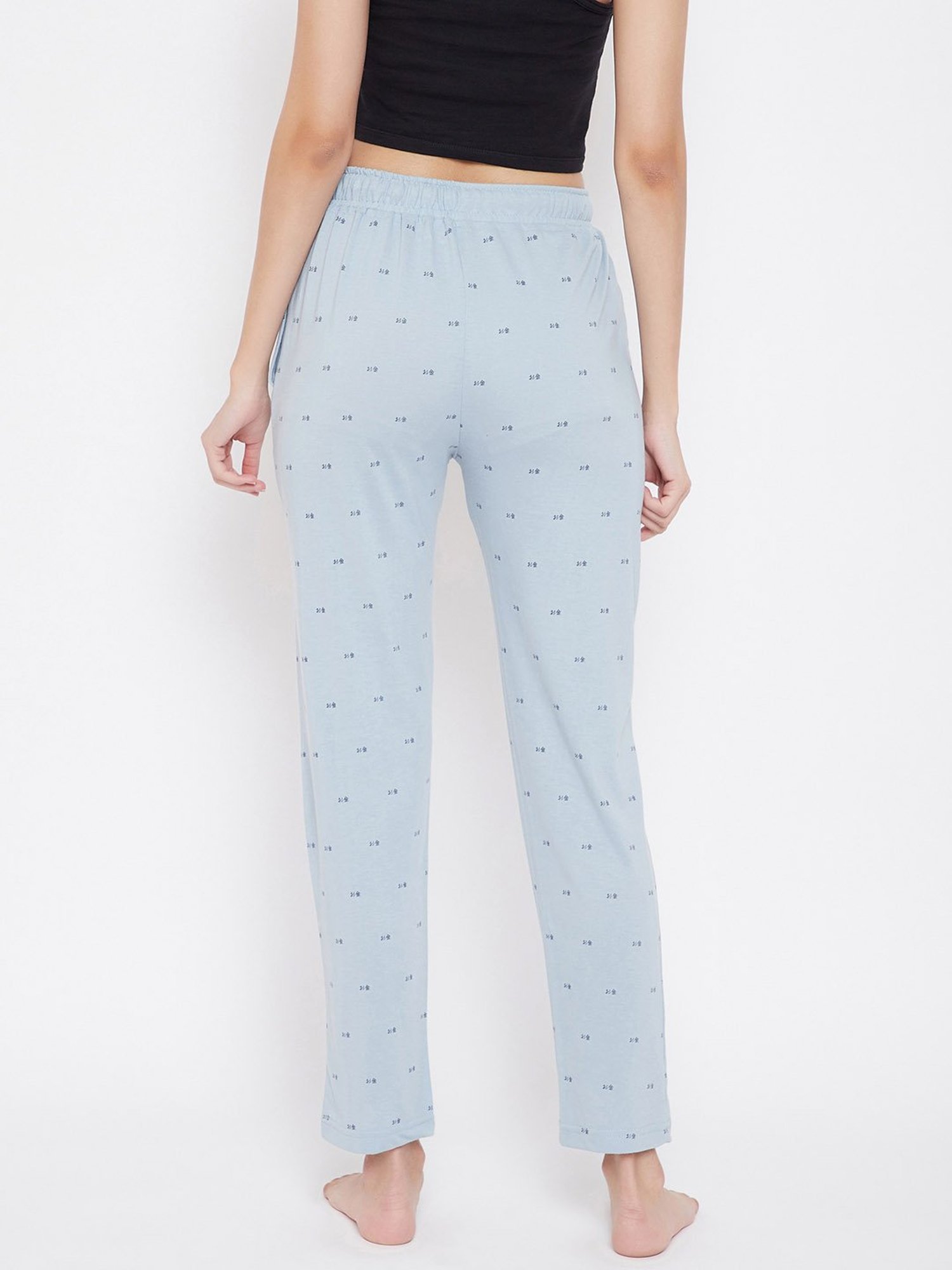 Okane Light Sky Printed Pyjamas