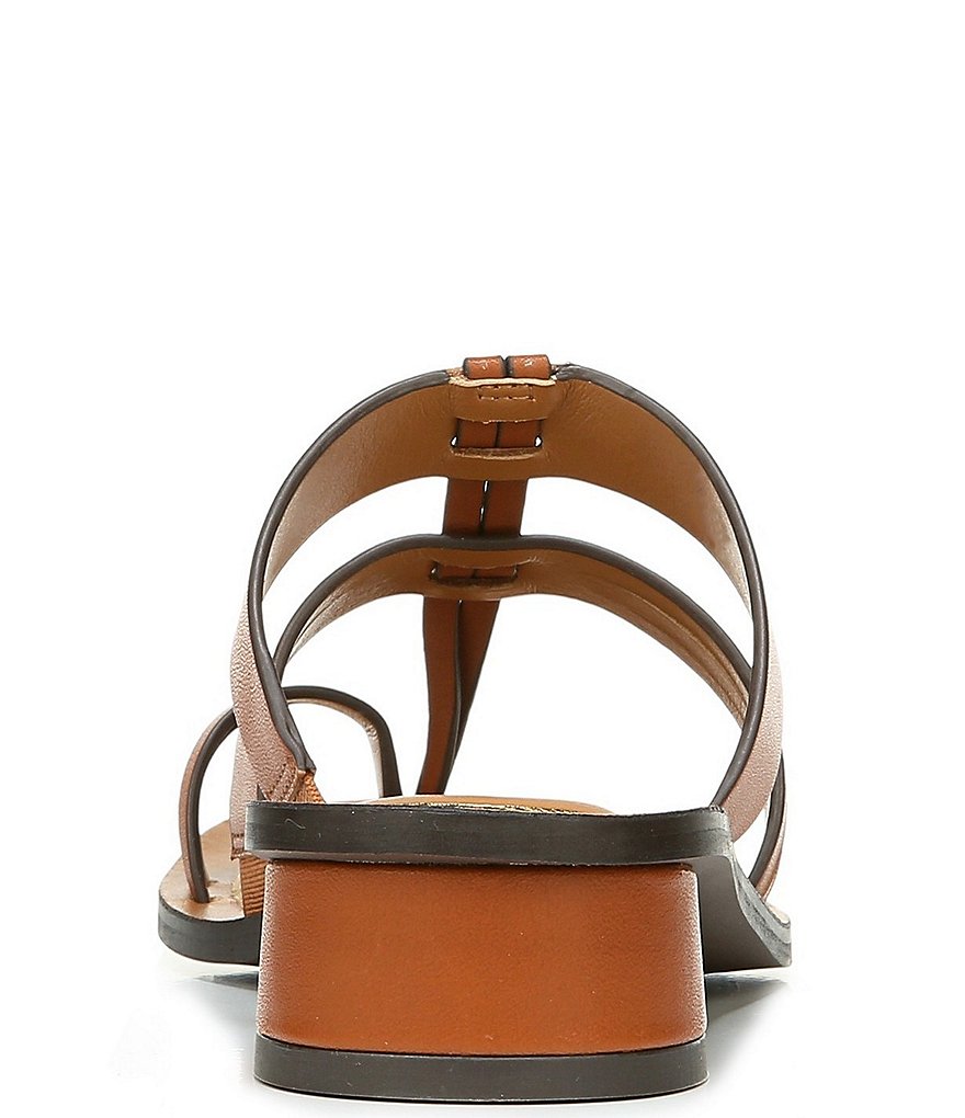 Sarto by Franco Sarto Tasha Leather Toe Ring Thong Sandals