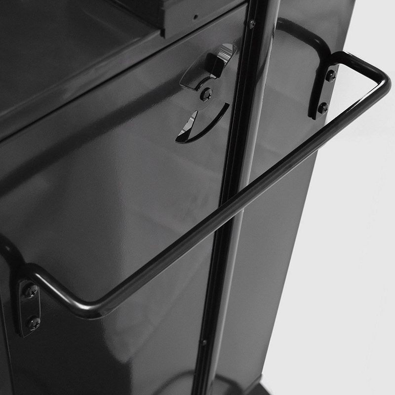 Smoke Hollow 36" Digital Electric Portable Backyard BBQ Smoker w/ Window, Black