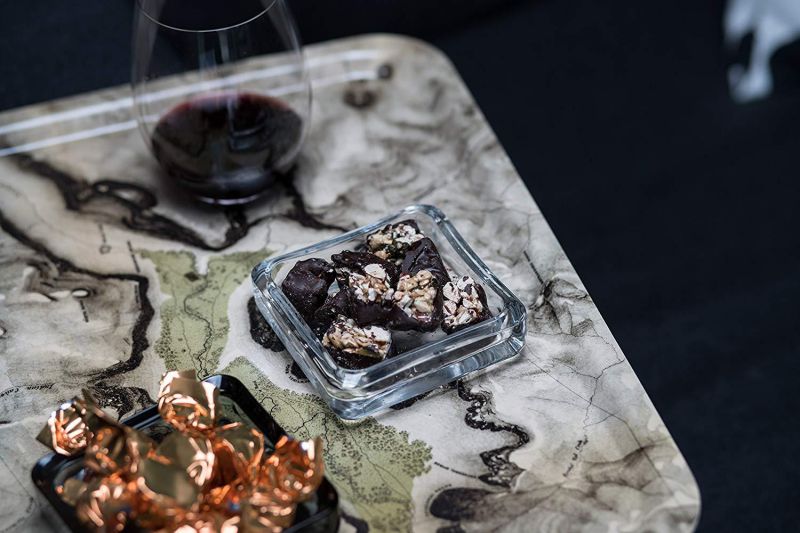 Trays4Us Stockholm Sweden 1838 Vintage Birch Wood Veneer 16x12 inches (Large) TV/Serving Map Tray - 100+ Different Designs