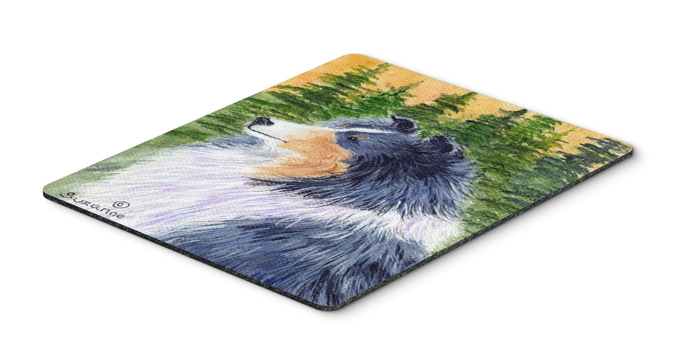 Sheltie Mouse Pad / Hot Pad / Trivet