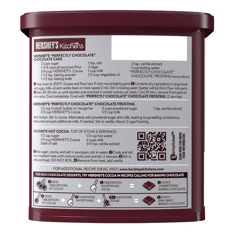 Hershey's Natural Unsweetened Cocoa - 8oz