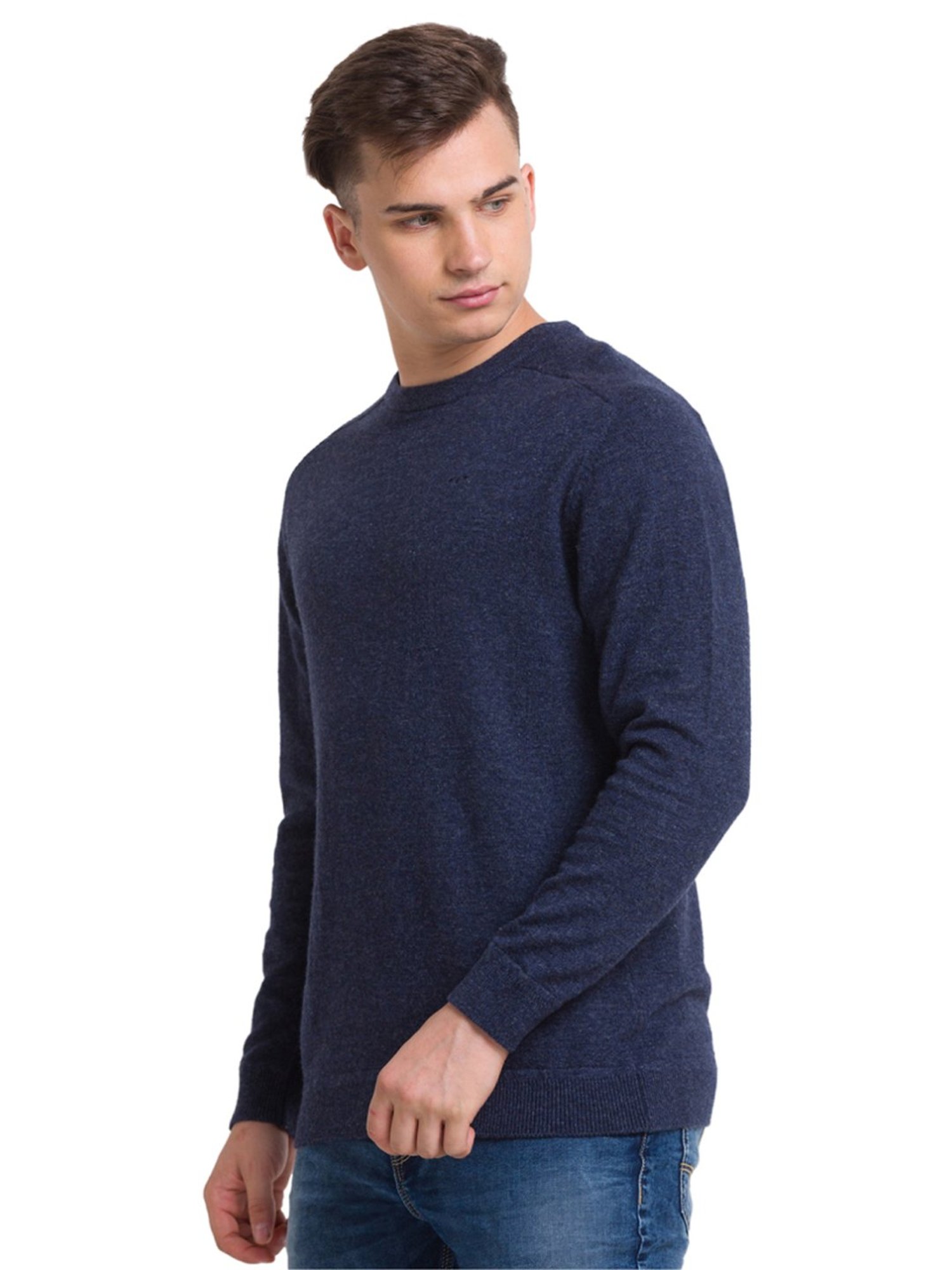 ColorPlus Blue Tailored Fit Sweater