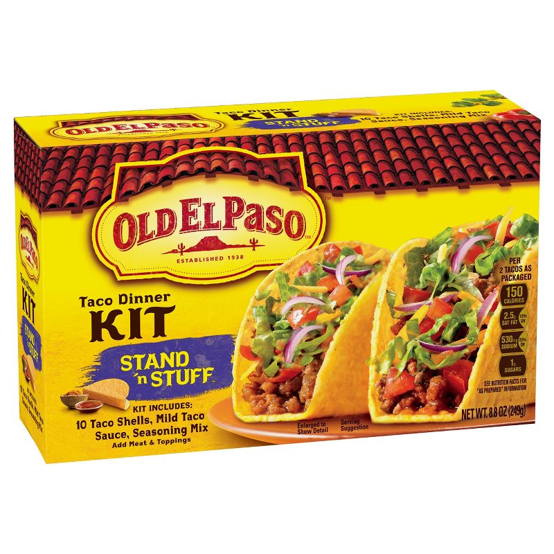 Old El Paso Stand 'n Stuff Taco Dinner Kit - 8.8oz