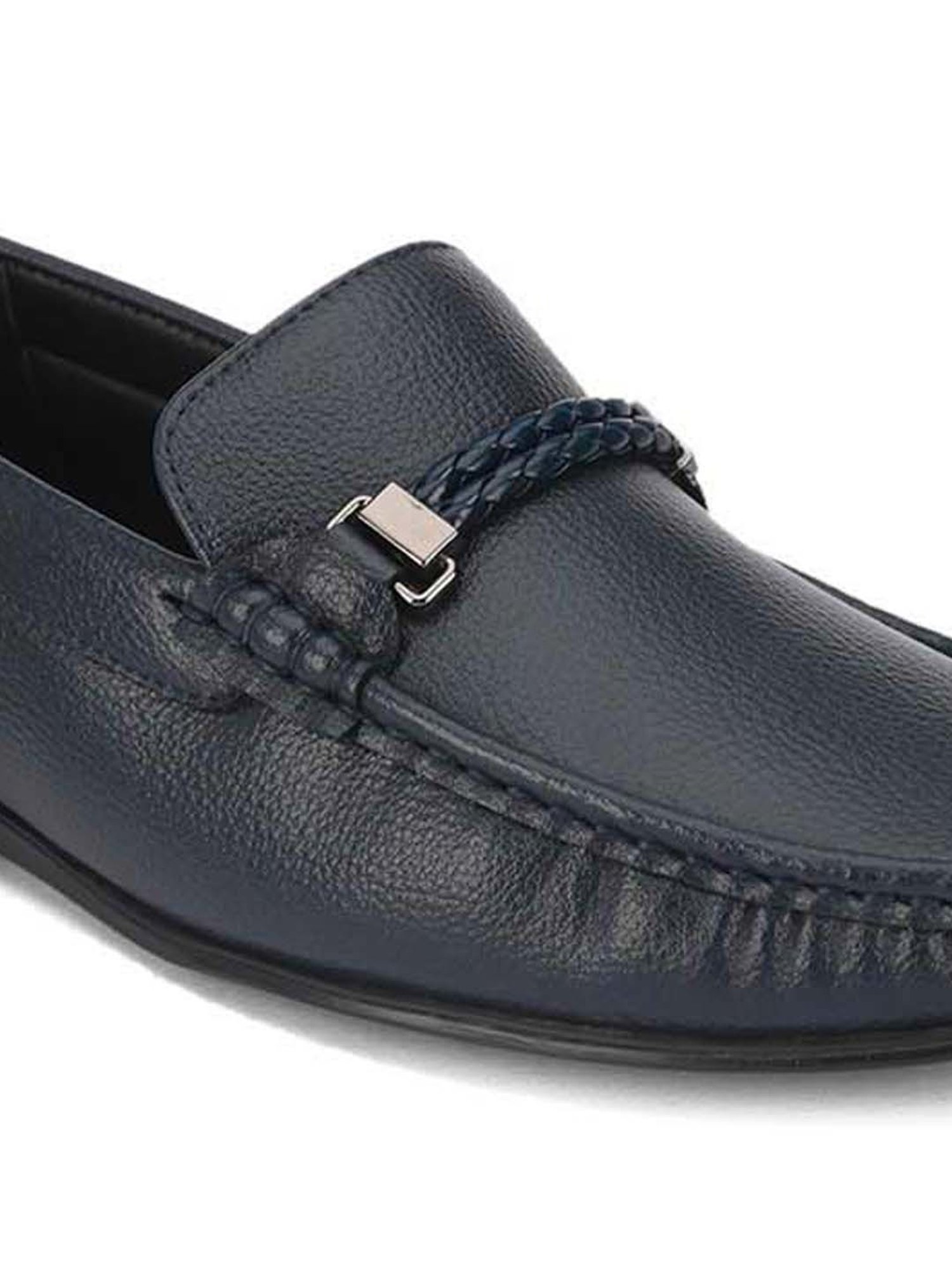 Hydes N Hues Men's Blue Casual Loafers