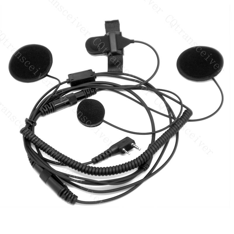 Full Face helmet Racing Headset Speaker Microphone with Handle bar PTT for Baofeng handheld radio UV5R UV3R PLUS 777S 666S 888S