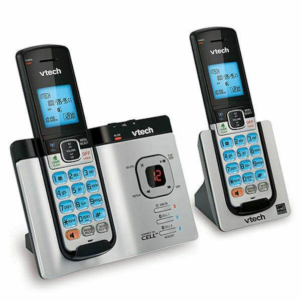 VT-DS6621-2 2 Handset Connect to Cell with CID by Vtech