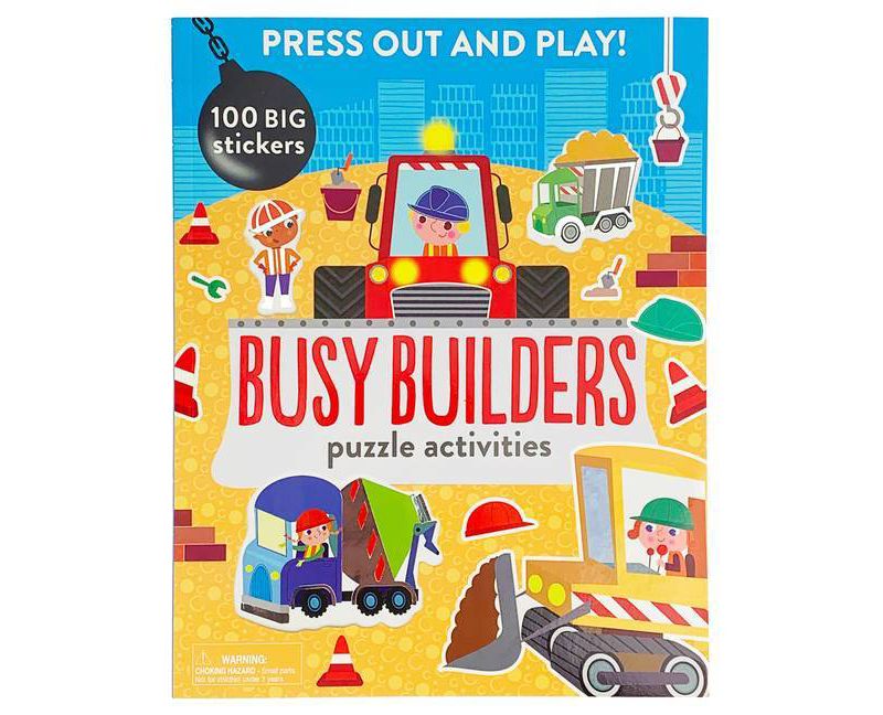 Busy Builders - by Various (Hardcover)