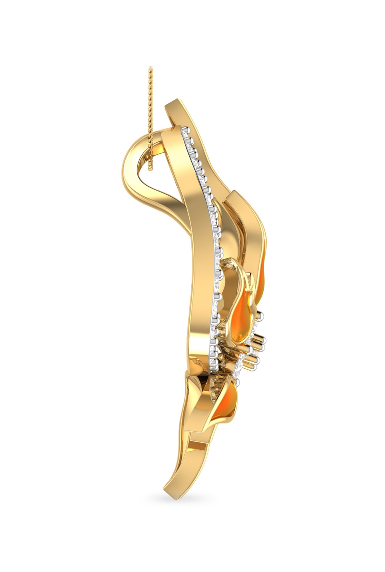 PC Jeweller Asrasya 22 kt Gold Pendant without Chain