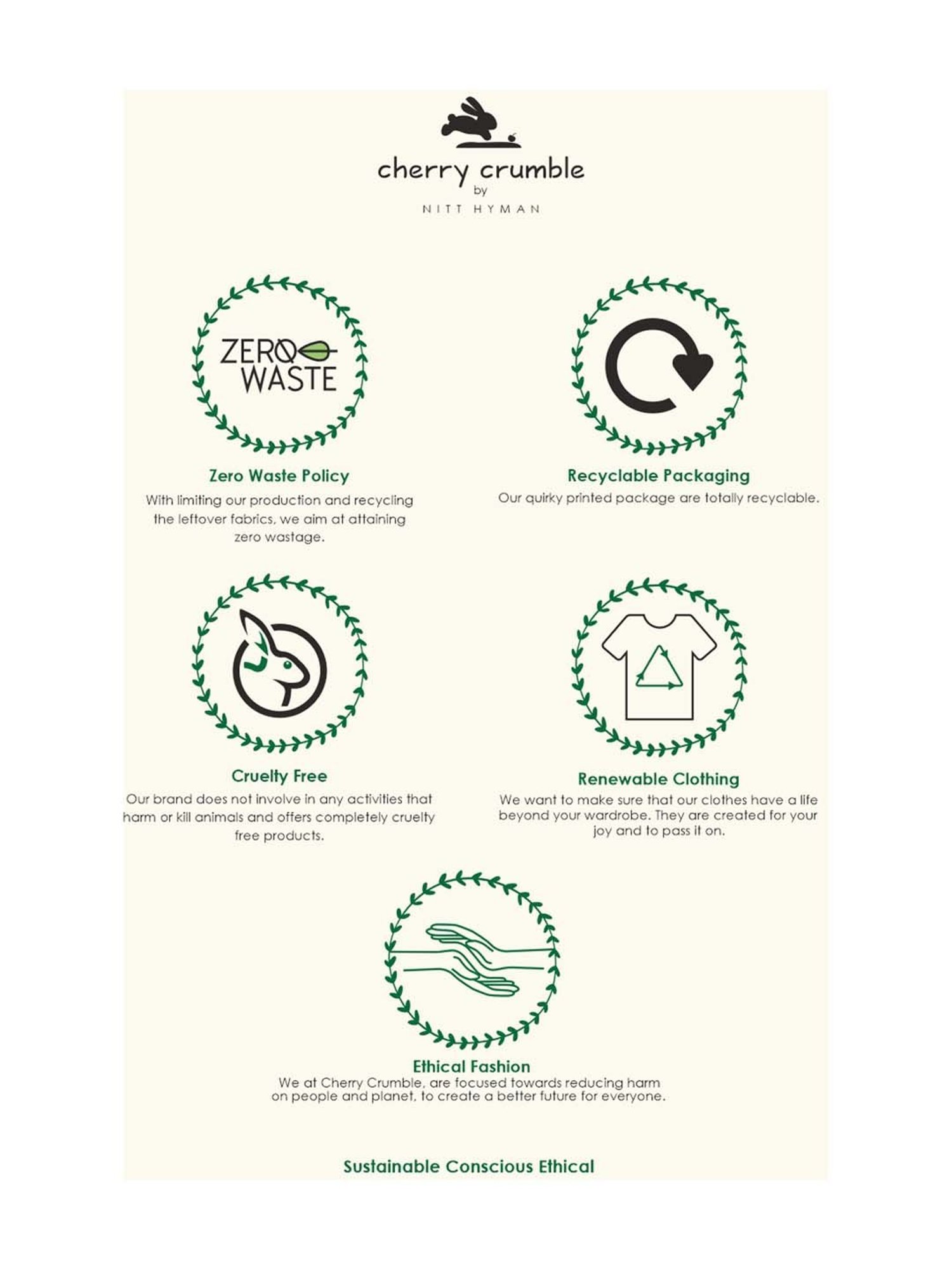 Cherry Crumble By Nitt Hyman Unisex Red & Cream Self Design Full Sleeves Sweater