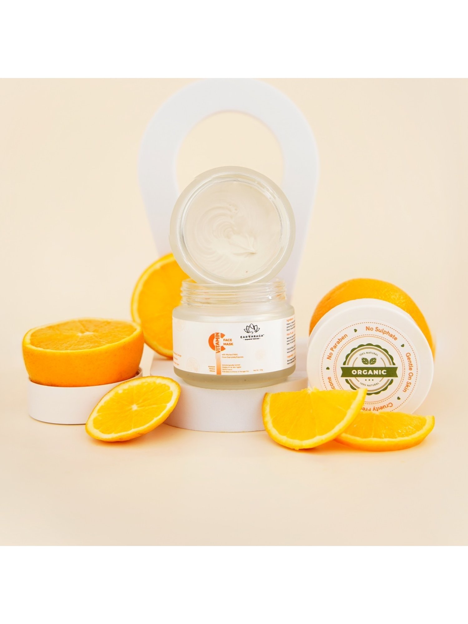 Earthraga Vitamin C Face Mask - 100 gm