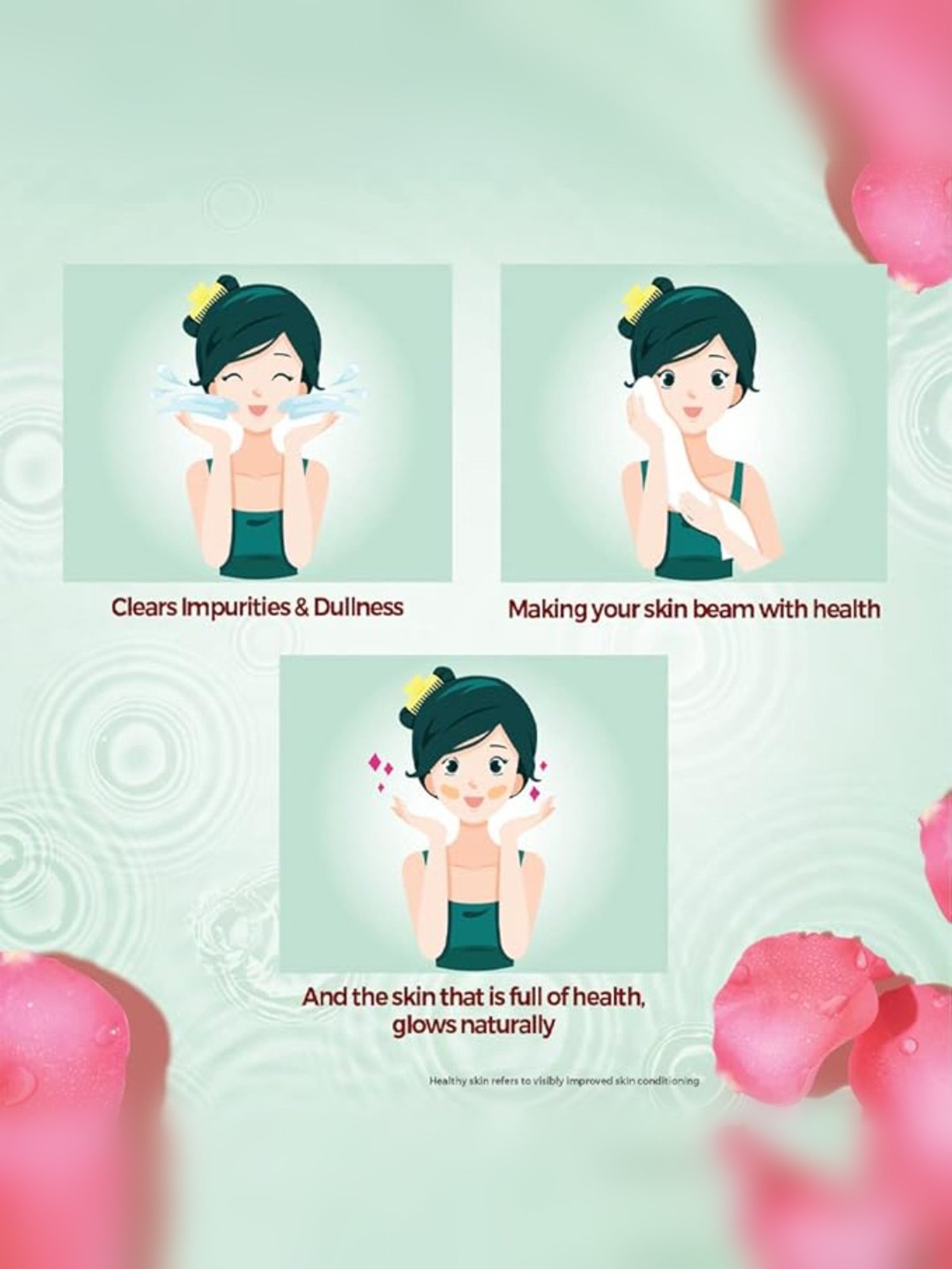 Himalaya Natural Glow Rose Face Wash - 100 ml