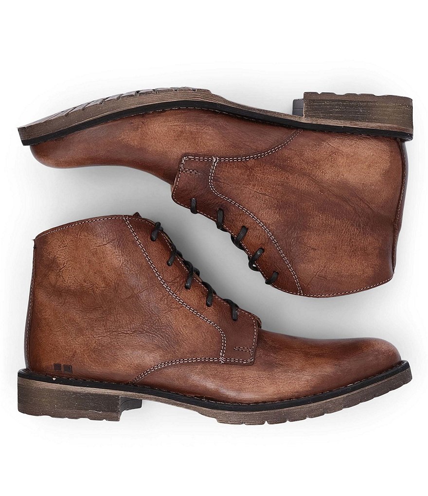 Bed Stu Men's Hoover II Leather Lace-Up Boots