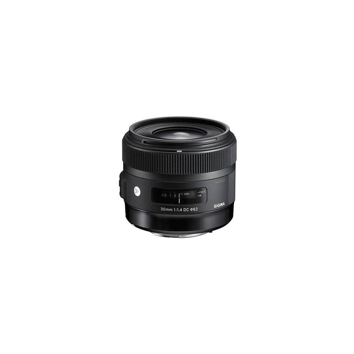 Sigma 30mm f/1.4 DC HSM ART Lens for Nikon DSLR Cameras with Accessory Bundle