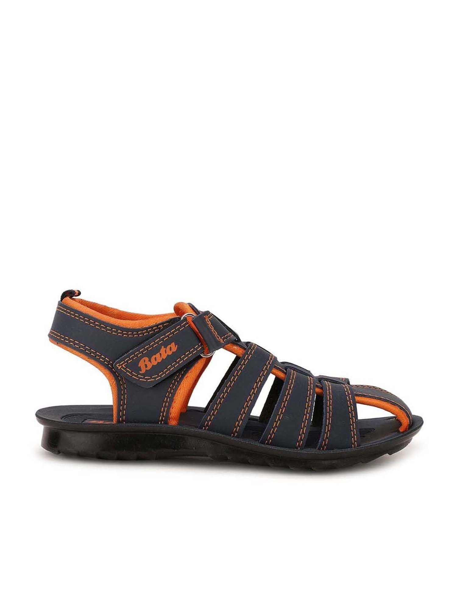 Bubblegummers by Bata Kids Blue & Orange Floater Sandals