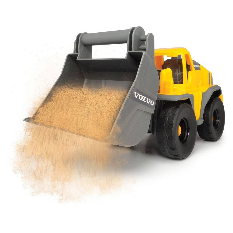 Dickie Toys 10" Volvo Construction Truck - 3 pk