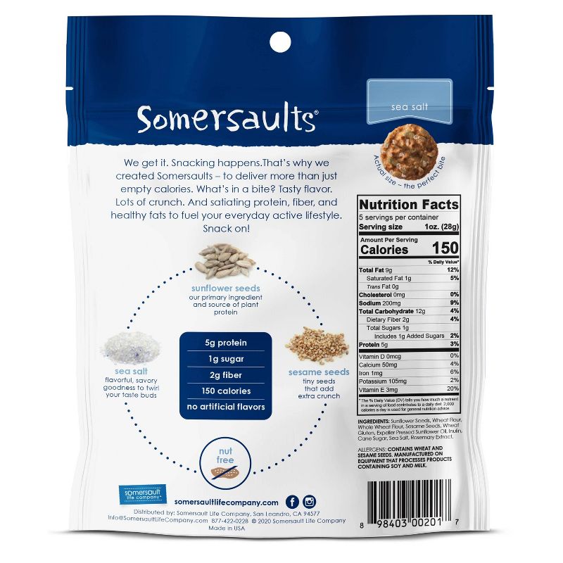 Somersaults Pacific Sea Salt - 5oz