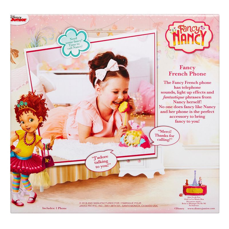 Disney Fancy Nancy Fancy French Phone w/ Lights & Sounds